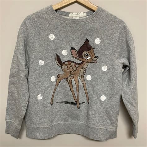 bambi sweatshirt|h&m bambi sweatshirt.